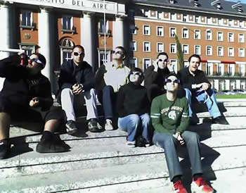 Tomando el sol anular